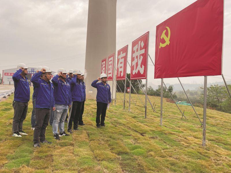中鐵七局南京公司持續(xù)掀起學習宣傳貫徹黨的二十大精神熱潮 (2)_副本